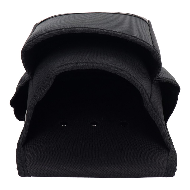 三共コーポレーション 4341072 2段腰袋・大 ブラック #581886 1個(ご注文単位1個)【直送品】