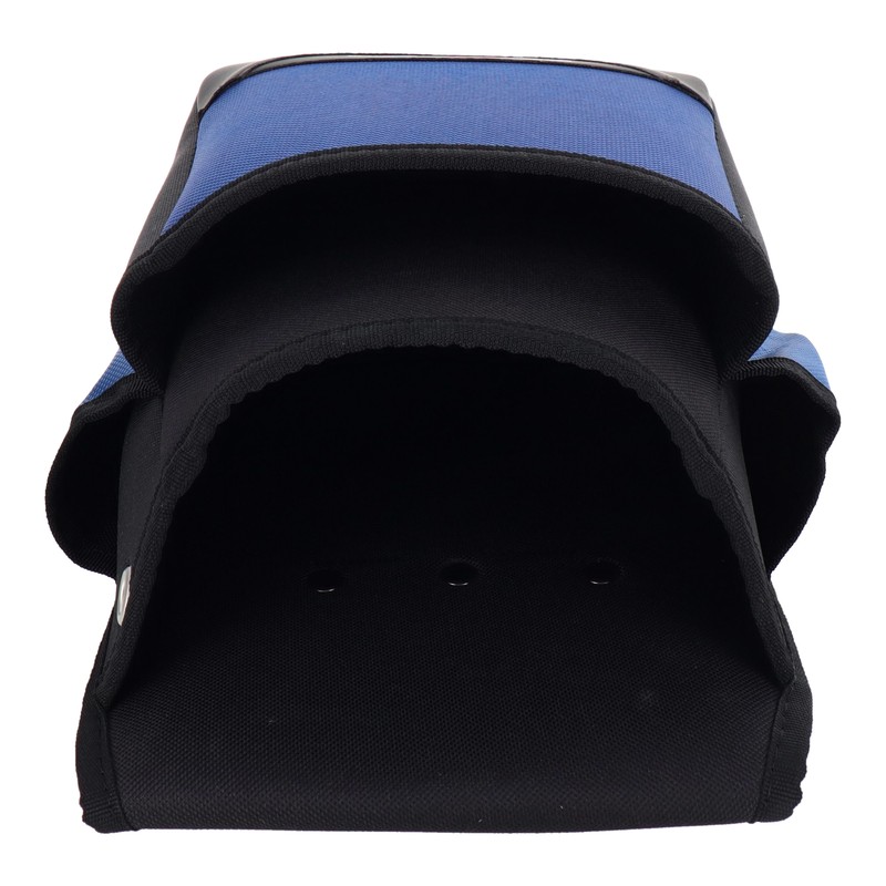 三共コーポレーション 4342235 2段腰袋・大 ブルー #581887 1個(ご注文単位1個)【直送品】