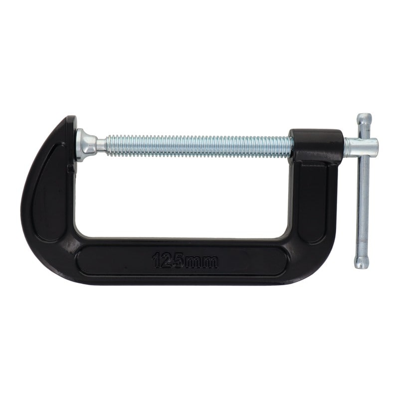 三共コーポレーション 4342502 鋳物Cクランプ 125mm #823475 1個（ご注文単位1個）【直送品】