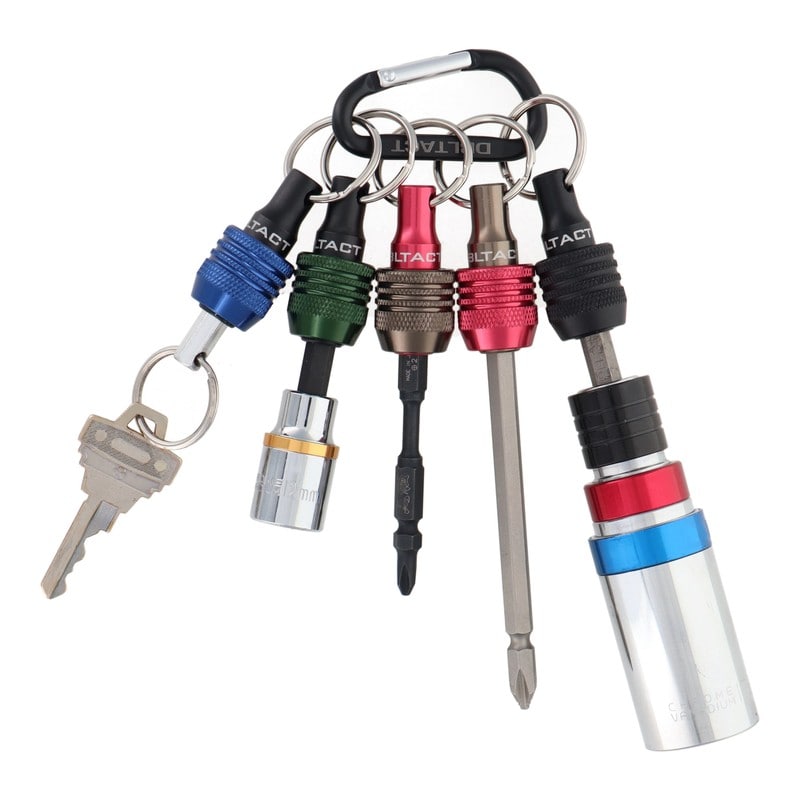 三共コーポレーション 4353412 ビットホルダーNV・MGN・ガンメタ・RD・MBK #330327 1個(ご注文単位1個)【直送品】