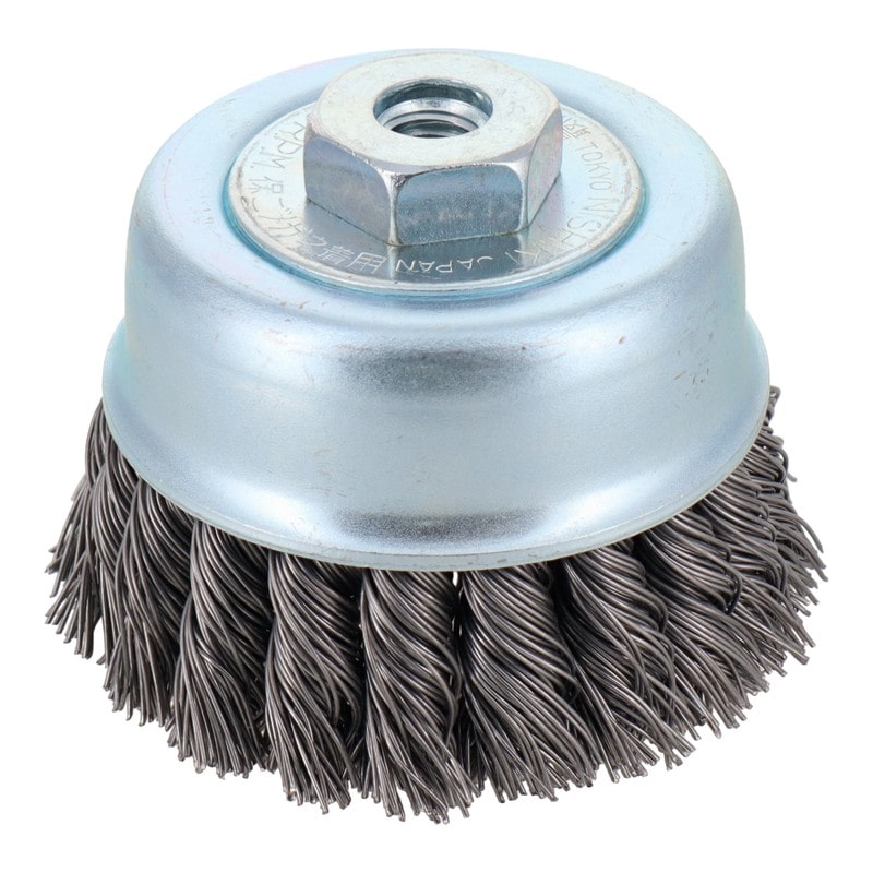 三共コーポレーション 4353501 カップブラシ 鋼線ヒネリ 75mm KCB-75H#436101 1個(ご注文単位1個)【直送品】