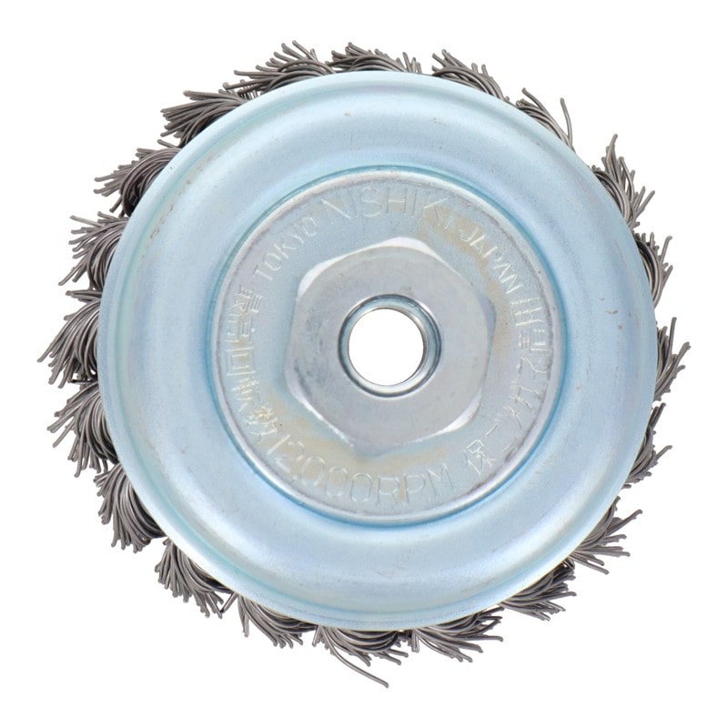 三共コーポレーション 4353501 カップブラシ 鋼線ヒネリ 75mm KCB-75H#436101 1個(ご注文単位1個)【直送品】