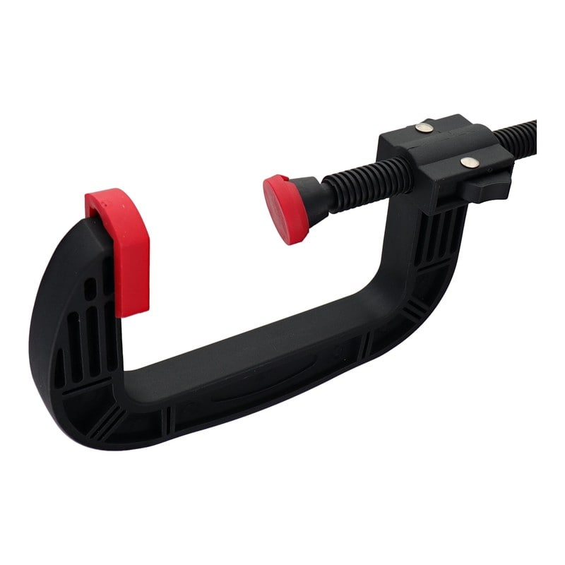 三共コーポレーション 4342148 C型パワークランプ 100mm #350158 1個(ご注文単位1個)【直送品】