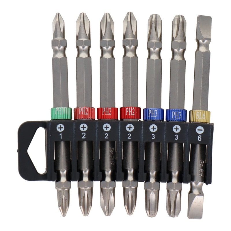 三共コーポレーション 4342392 7pcs.コンビネーション両頭ビットセット85mm #820215 1個（ご注文単位1個）【直送品】