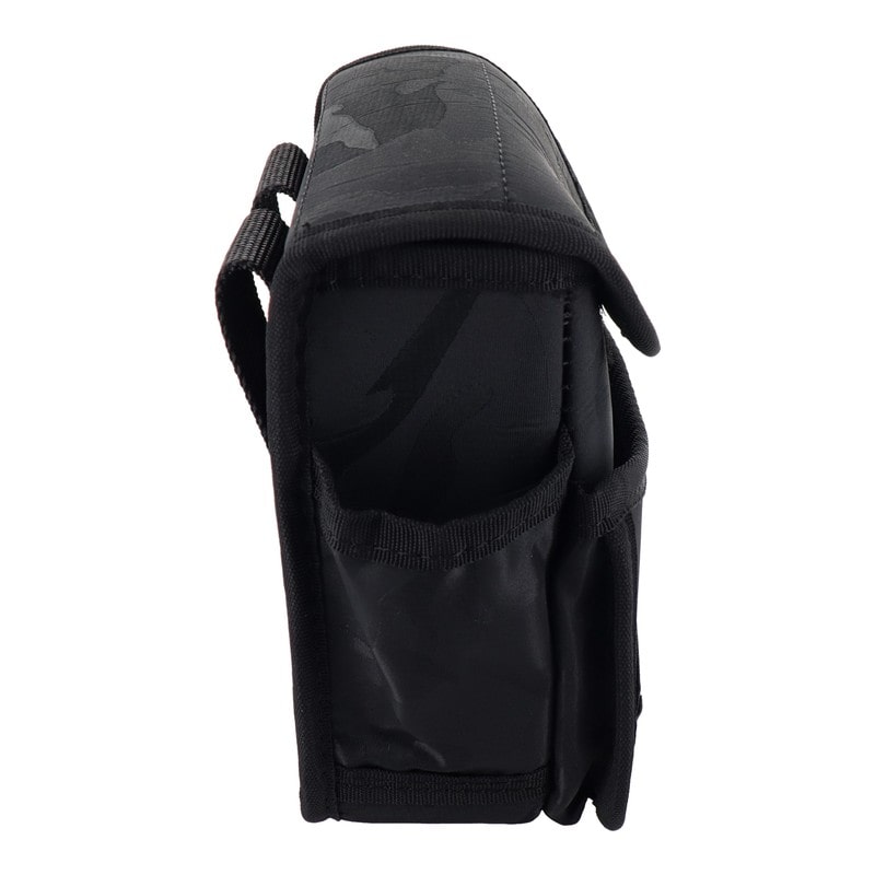 三共コーポレーション 4348795 腰袋 2段 フタ付 ブラック迷彩 DT-22-BC 1個（ご注文単位1個）【直送品】