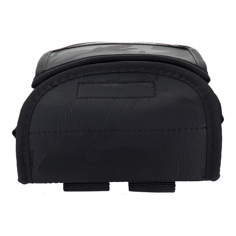 三共コーポレーション 4348795 腰袋 2段 フタ付 ブラック迷彩 DT-22-BC 1個（ご注文単位1個）【直送品】