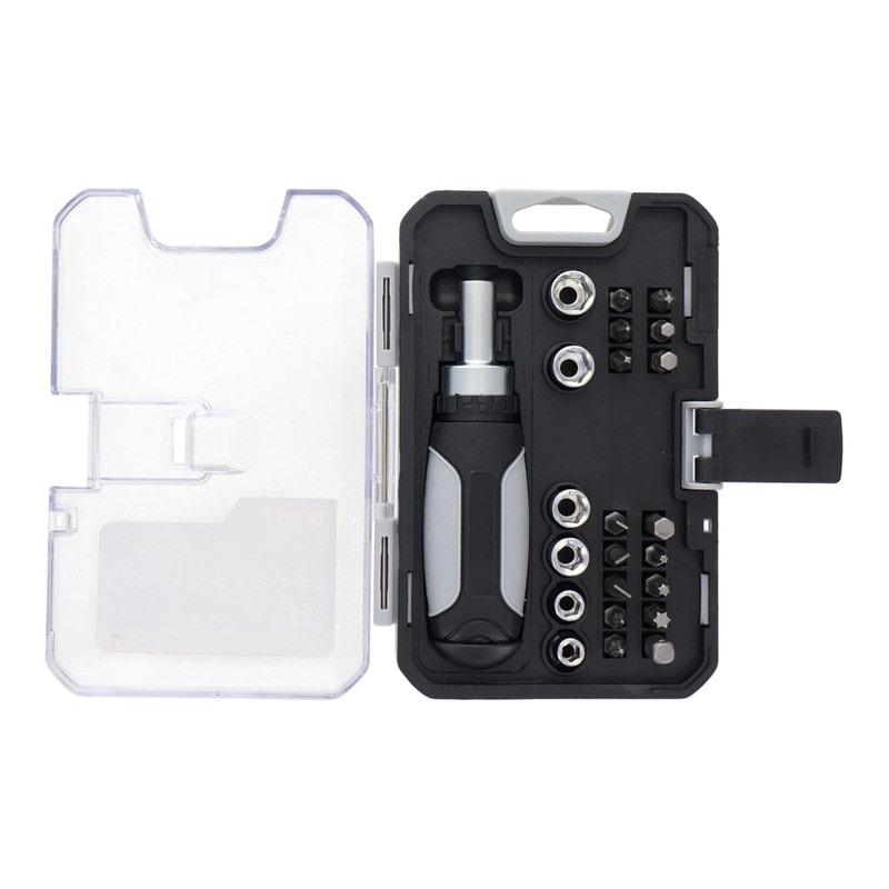 三共コーポレーション 4354260 ラチェットドライバーセット23PCS #823113 1個(ご注文単位1個)【直送品】