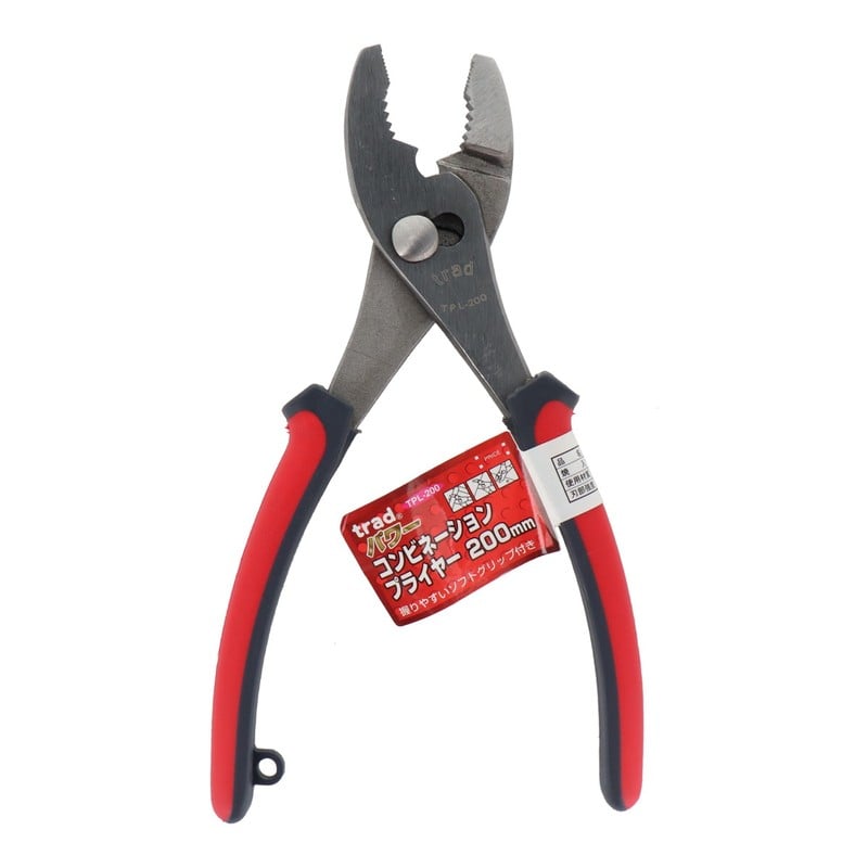 三共コーポレーション 4340307 コンビネーションプライヤー 200mm #820016 1個(ご注文単位1個)【直送品】
