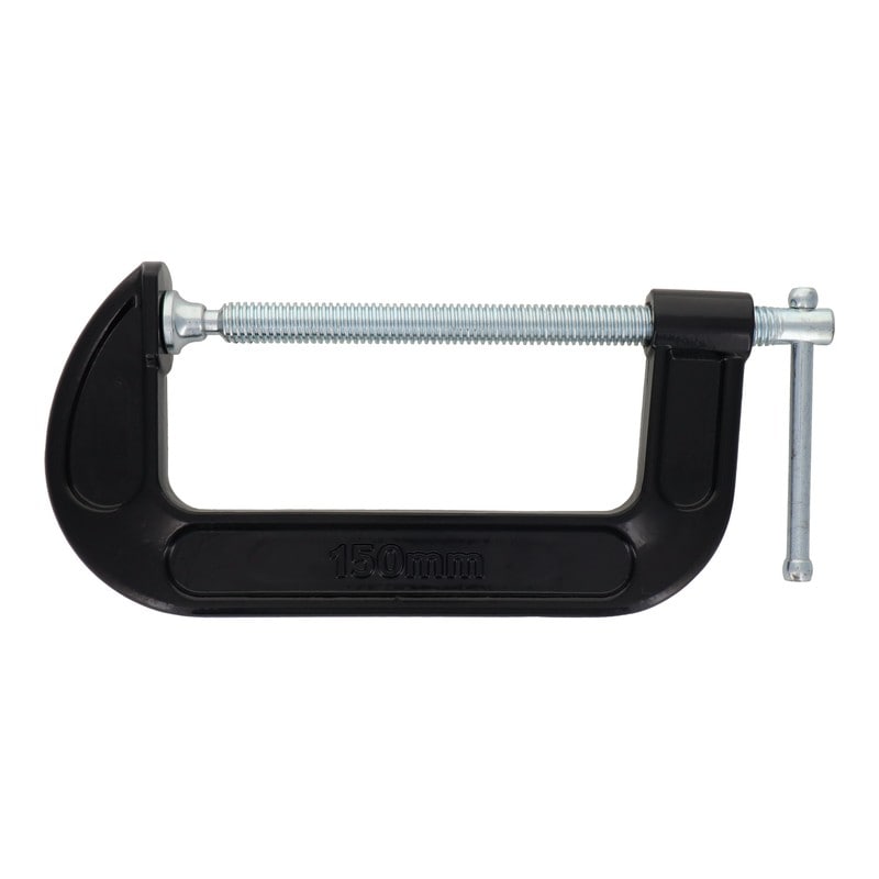 三共コーポレーション 4342503 鋳物Cクランプ 150mm #823476 1個（ご注文単位1個）【直送品】