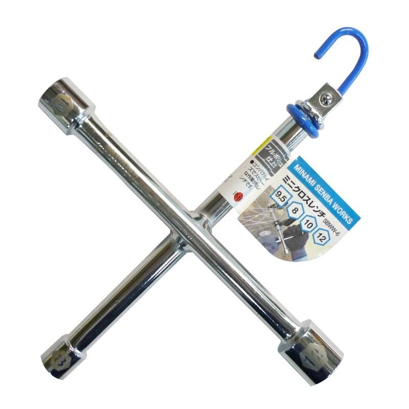 三共コーポレーション 4343567 ミニクロスレンチ 9.5sq×8×10×12mm #525753 1個（ご注文単位1個）【直送品】