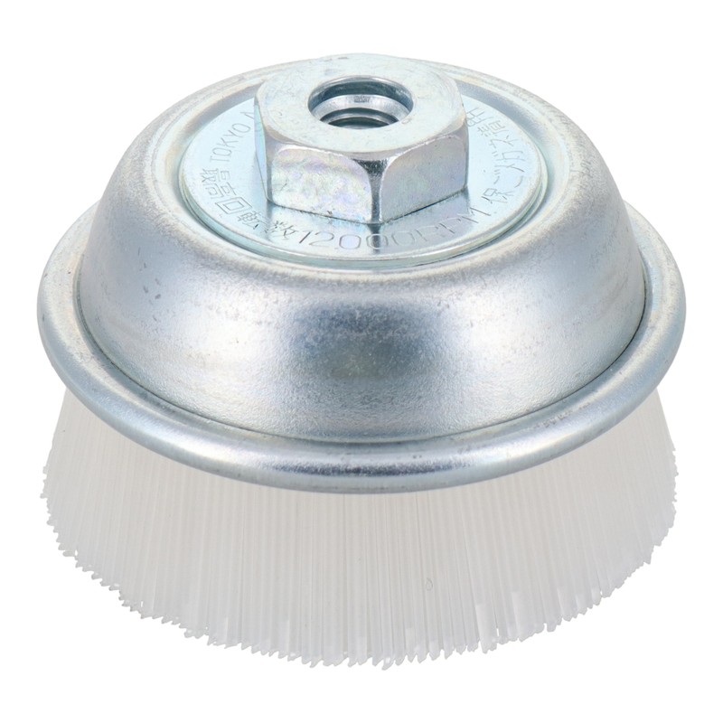 三共コーポレーション 4353503 カップブラシ ナイロン線 75mm KCB-75N#436104 1個(ご注文単位1個)【直送品】