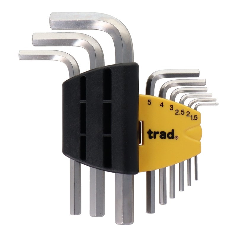 三共コーポレーション 4342423 9pcs.六角L型レンチセット #820366 1個（ご注文単位1個）【直送品】