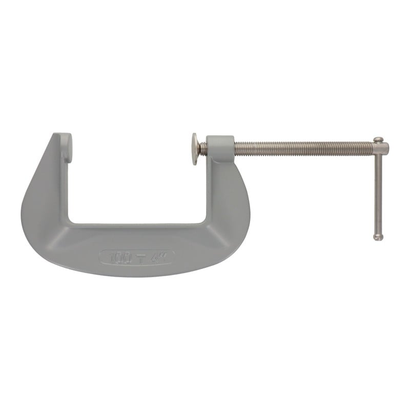 三共コーポレーション 515063 アルミCクランプ 100mm #315923 1個（ご注文単位1個）【直送品】