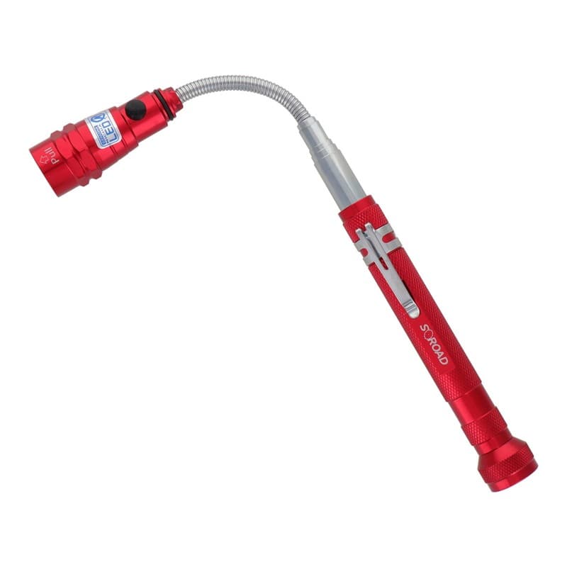 三共コーポレーション 434497 LED伸縮式ピックアップツール レッド #350113 1個（ご注文単位1個）【直送品】