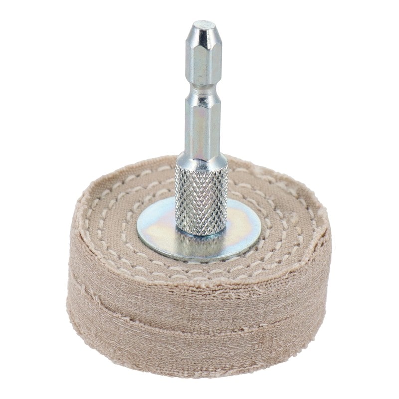 三共コーポレーション 4343081 六角軸軸付布バフ 50mm #010156 1個(ご注文単位1個)【直送品】