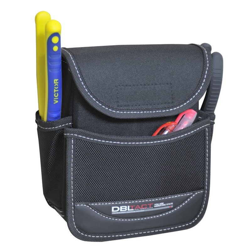 三共コーポレーション 4341073 腰袋 2段160mm/100mm #581935 1個（ご注文単位1個）【直送品】