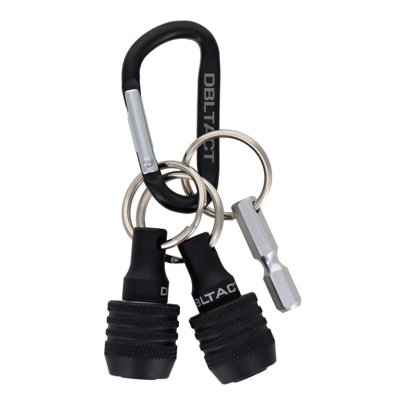 三共コーポレーション 4352042 軽量ビットホルダー2個組 マットブラック #330316 1個（ご注文単位1個）【直送品】