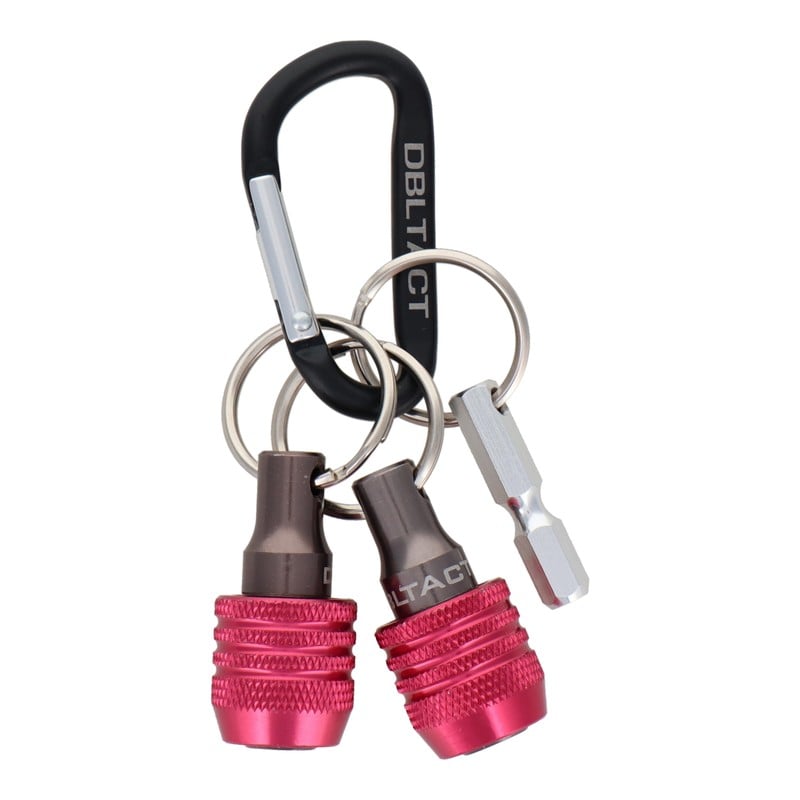 三共コーポレーション 4352043 軽量ビットホルダー2個組 レッド #330317 1個(ご注文単位1個)【直送品】