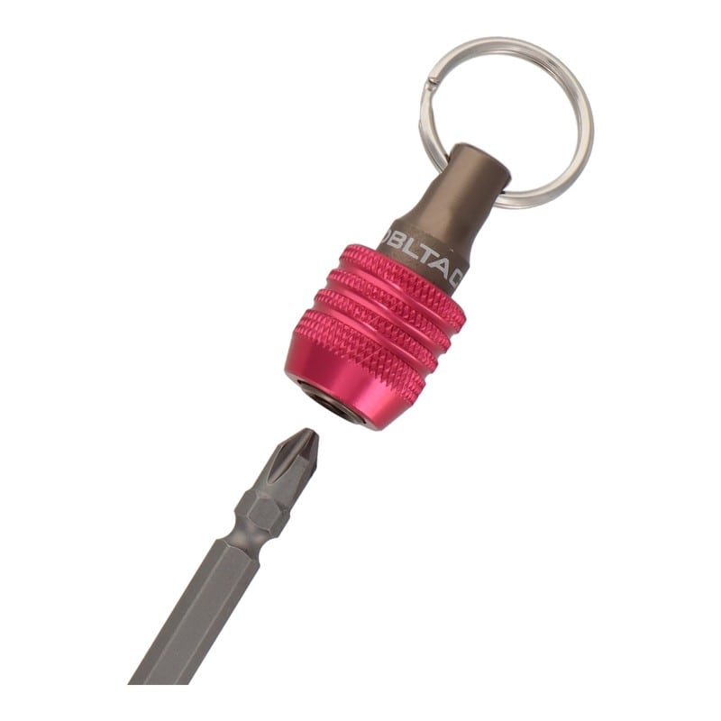 三共コーポレーション 4352043 軽量ビットホルダー2個組 レッド #330317 1個(ご注文単位1個)【直送品】