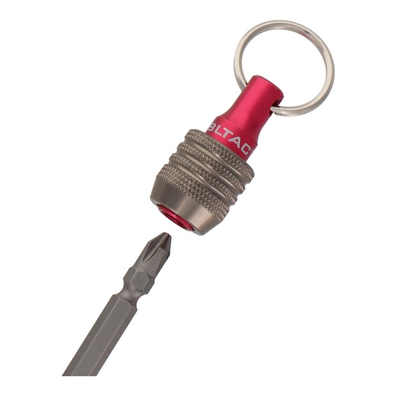 三共コーポレーション 4352044 軽量ビットホルダー2個組 ガンメタ #330318 1個(ご注文単位1個)【直送品】