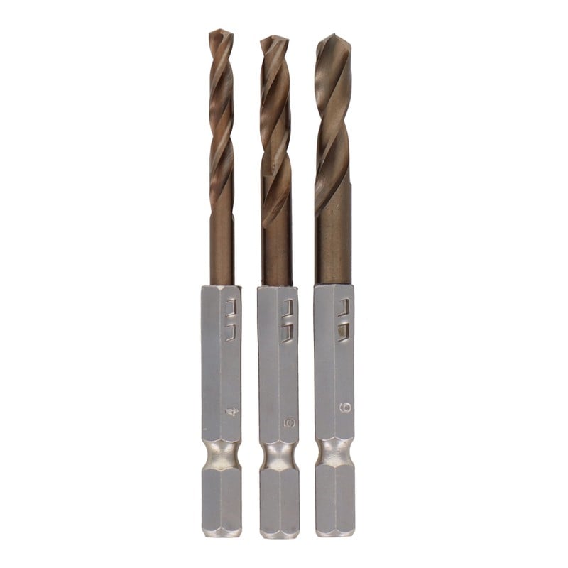 三共コーポレーション 434117 ショートHSS鋼ドリル刃4.0・5.0・6.0mm #820353 1個（ご注文単位1個）【直送品】