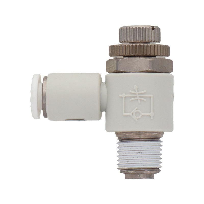 三共コーポレーション 4342767 スピードコントローラーR1/8外径4mmチューブ用 #133591 1個(ご注文単位1個)【直送品】