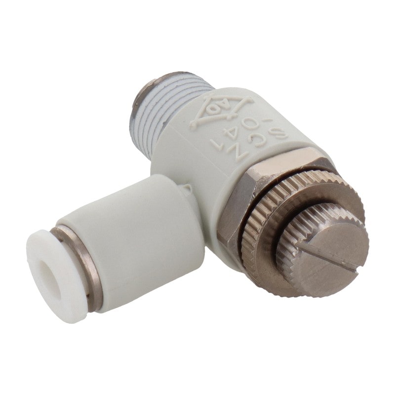 三共コーポレーション 4342767 スピードコントローラーR1/8外径4mmチューブ用 #133591 1個(ご注文単位1個)【直送品】