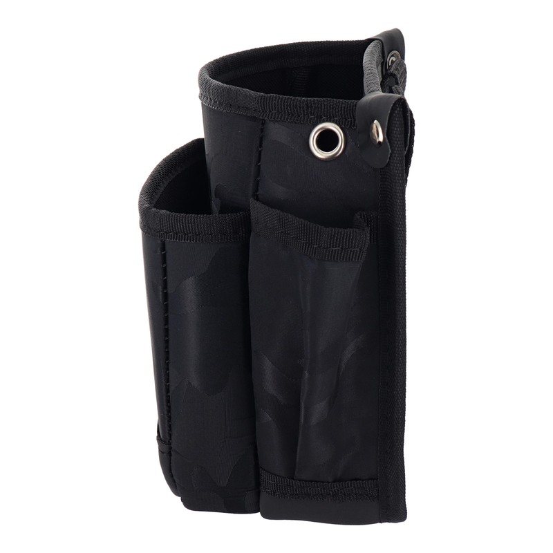 三共コーポレーション 4348294 腰袋 2段 ブラック迷彩 #580106 1個（ご注文単位1個）【直送品】