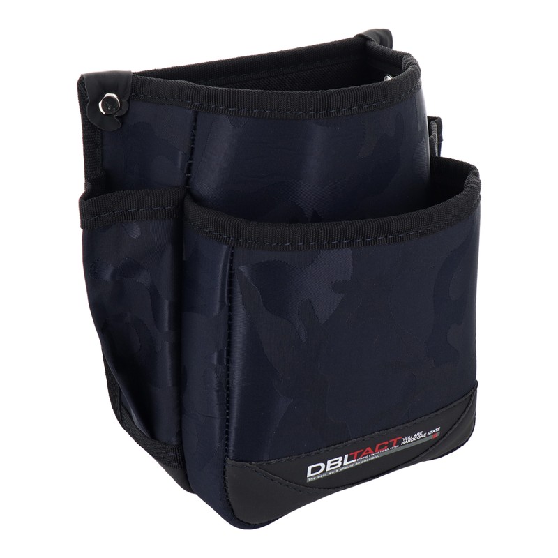 三共コーポレーション 4348295 腰袋 2段 ネイビー迷彩 #580107 1個（ご注文単位1個）【直送品】