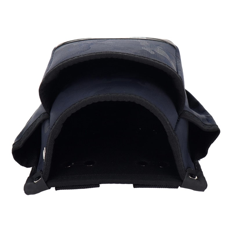 三共コーポレーション 4348295 腰袋 2段 ネイビー迷彩 #580107 1個（ご注文単位1個）【直送品】