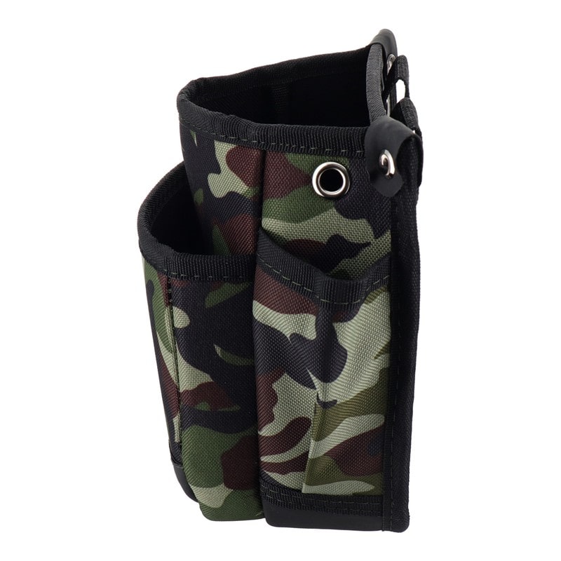 三共コーポレーション 4348296 腰袋 2段 グリーン迷彩 #580108 1個（ご注文単位1個）【直送品】