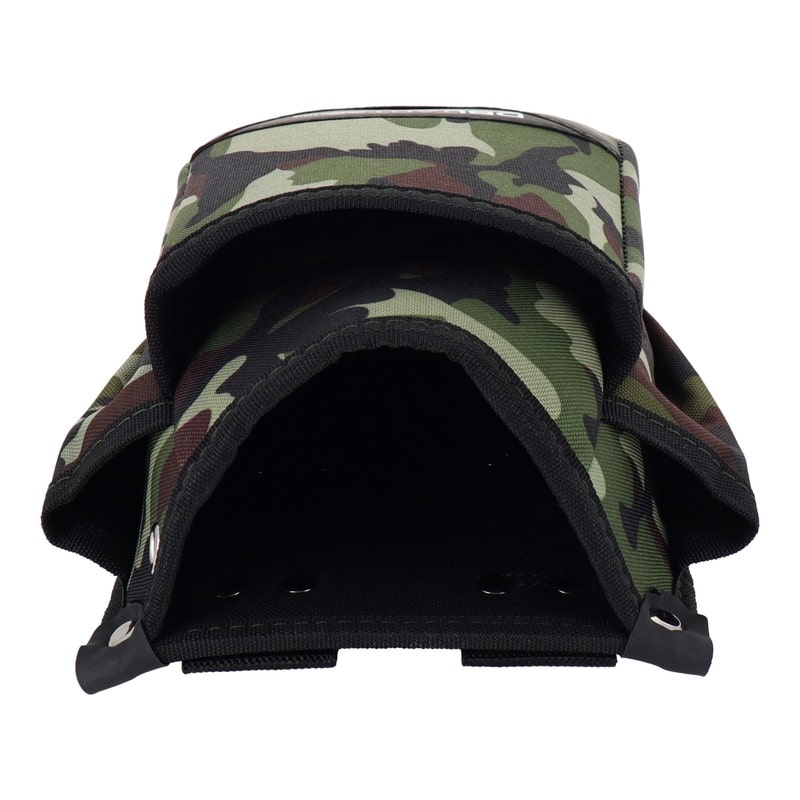 三共コーポレーション 4348296 腰袋 2段 グリーン迷彩 #580108 1個（ご注文単位1個）【直送品】