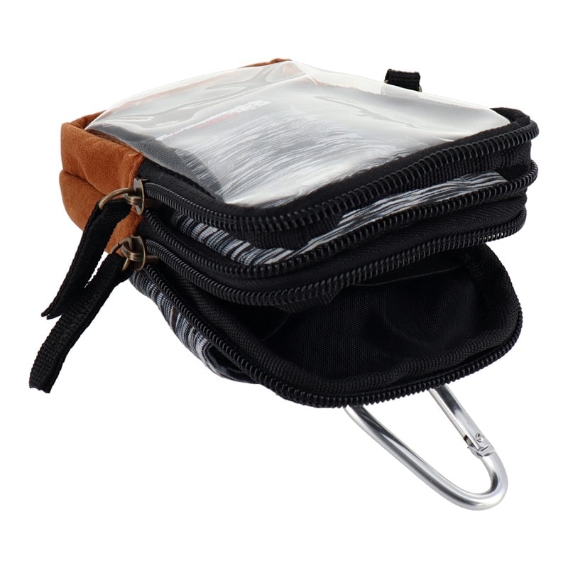 三共コーポレーション 4348813 マルチ収納ケース クリアウィンドウ BK DT-MSK05-KB 1個(ご注文単位1個)【直送品】