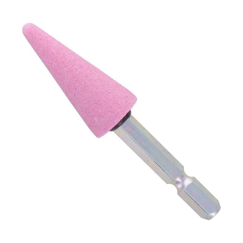 三共コーポレーション 4352009 PW6-45 六角軸軸付砥石 傘型 #80 #010396 1個（ご注文単位1個）【直送品】