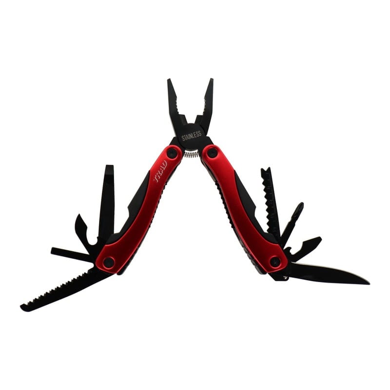 三共コーポレーション 4342342 ステンレスマルチラジオペンチ大 レッド #819854 1個（ご注文単位1個）【直送品】