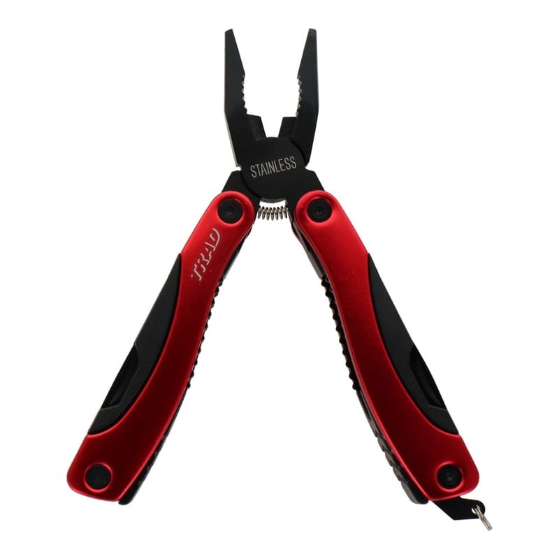 三共コーポレーション 4342342 ステンレスマルチラジオペンチ大 レッド #819854 1個（ご注文単位1個）【直送品】