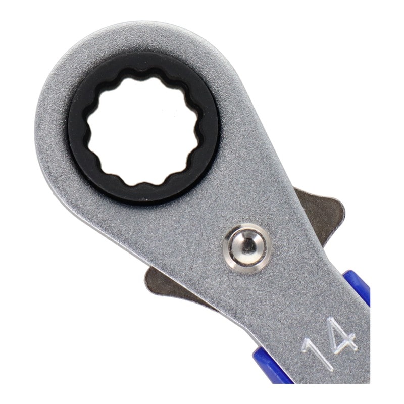 三共コーポレーション 4348721 4WAY板ラチェットレンチ 10-14mm T4I-1014 1個（ご注文単位1個）【直送品】