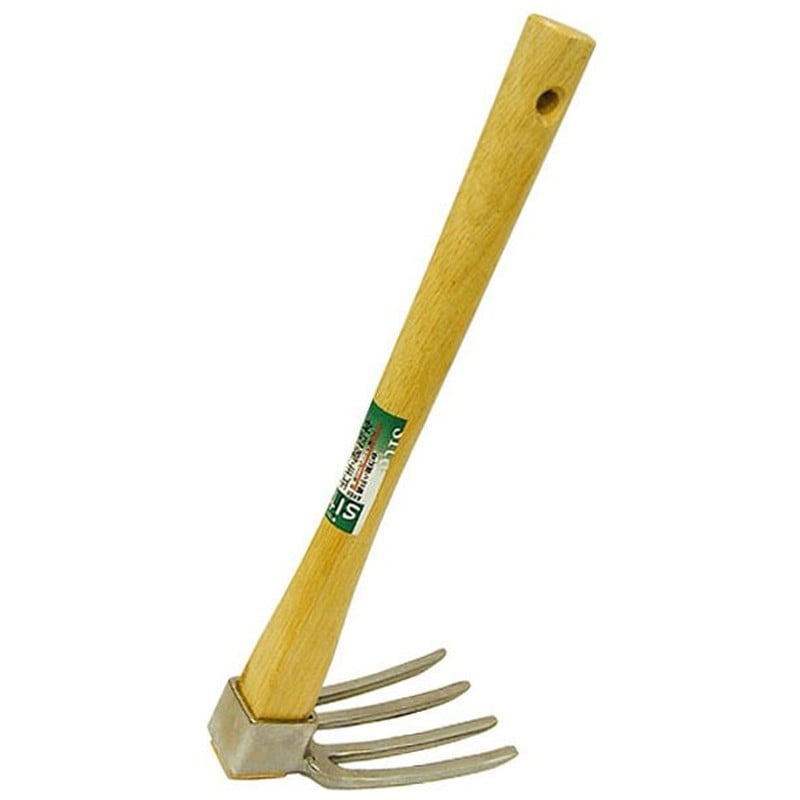 三共コーポレーション 4344420 ステンレス片手鍬4本爪 #331489 1個（ご注文単位1個）【直送品】