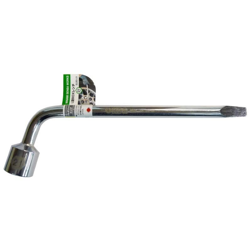 三共コーポレーション 4343545 L型BOXレンチ 21mm #525703 1個（ご注文単位1個）【直送品】