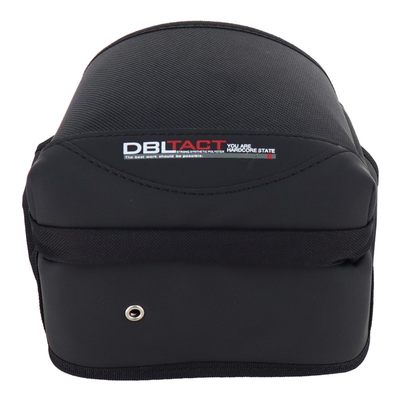 三共コーポレーション 4342236 3段腰袋・大 ブラック #581888 1個（ご注文単位1個）【直送品】