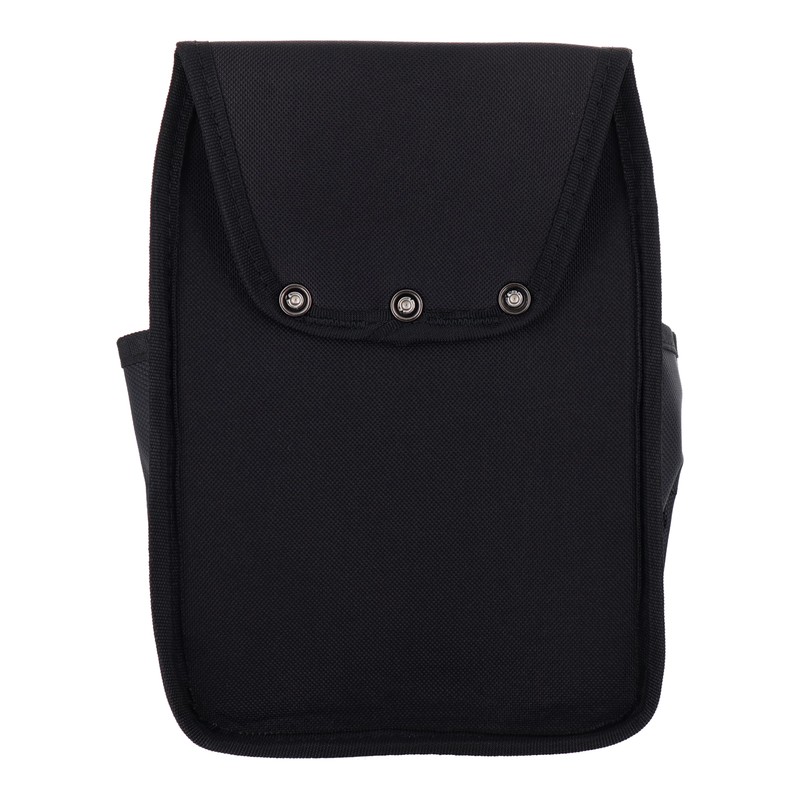 三共コーポレーション 4342236 3段腰袋・大 ブラック #581888 1個（ご注文単位1個）【直送品】