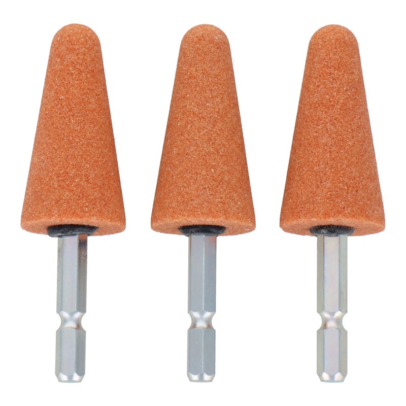 三共コーポレーション 4352809 SET3-WA634 六角軸軸付砥石 傘型 #60 1個（ご注文単位1個）【直送品】