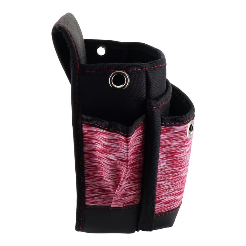 三共コーポレーション 4348521 スパンデックスシリーズ 腰袋3段大ワイド レッド DT-03W-KR 1個(ご注文単位1個)【直送品】