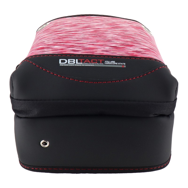 三共コーポレーション 4348521 スパンデックスシリーズ 腰袋3段大ワイド レッド DT-03W-KR 1個(ご注文単位1個)【直送品】