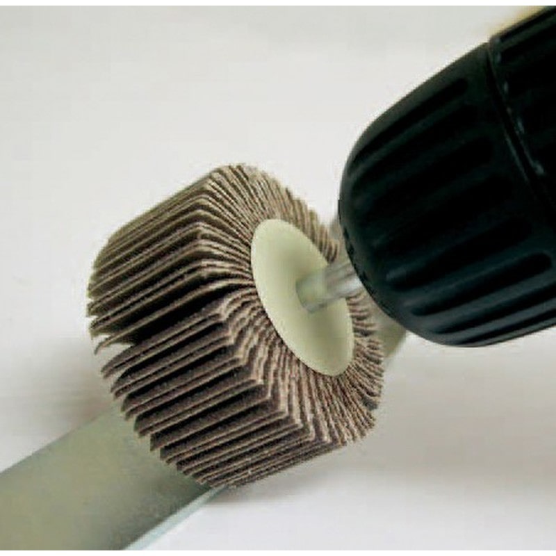 三共コーポレーション 4343064 六角軸フラップホイール #120 80mm #010279 1個（ご注文単位1個）【直送品】