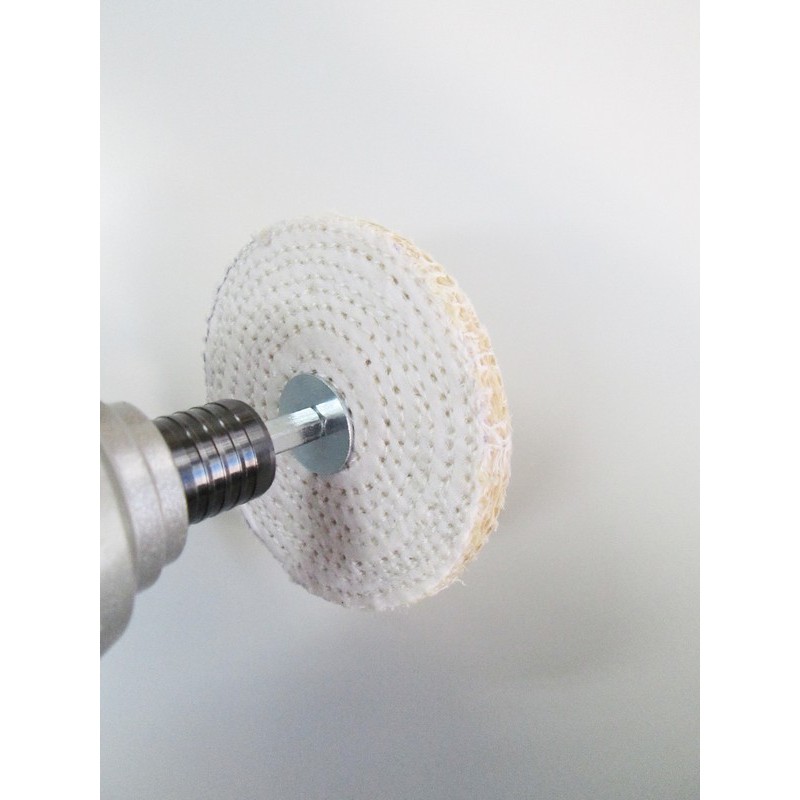 三共コーポレーション 4071340 六角軸軸付ステンレス研磨用布バフ 75mm #332304 1個(ご注文単位1個)【直送品】