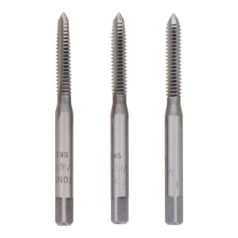 三共コーポレーション 4343840 ハンドタップセット ねじ径 3/16×W24 #110140 1個（ご注文単位1個）【直送品】