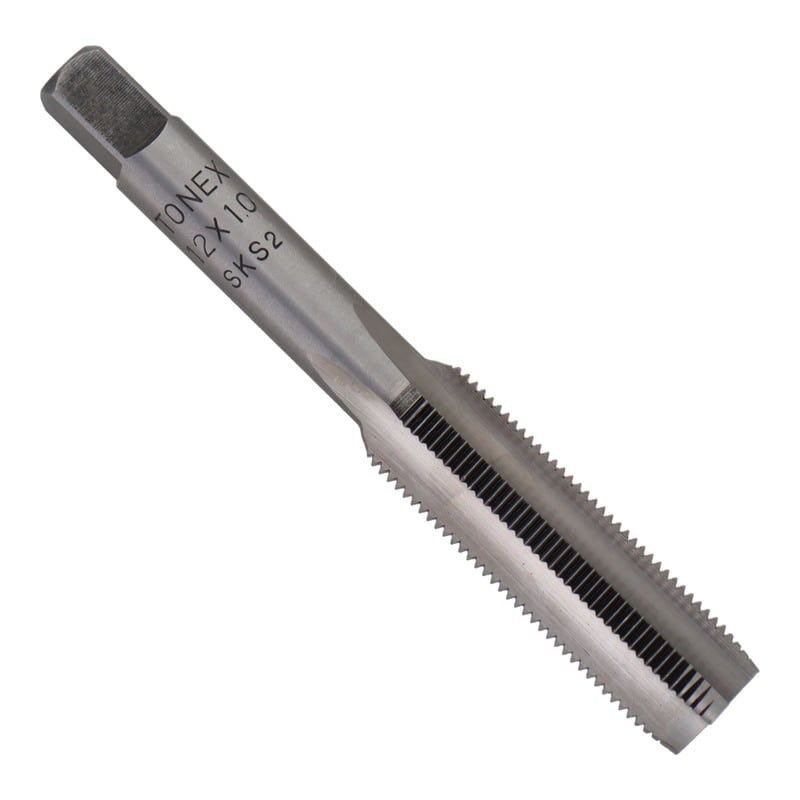 三共コーポレーション 4343807 ハンドタップ ねじ径 12mm×ピッチ 1.0mm #110072 1個（ご注文単位1個）【直送品】