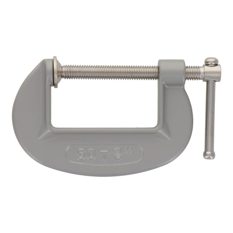 三共コーポレーション 515061 アルミCクランプ 50mm #315921 1個（ご注文単位1個）【直送品】