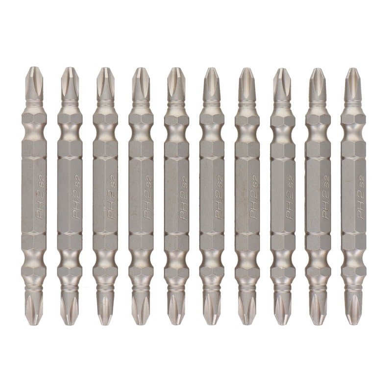 三共コーポレーション 4342389 10本組先端スリムビット +2×65mm 10本組 #820211 1個(ご注文単位1個)【直送品】